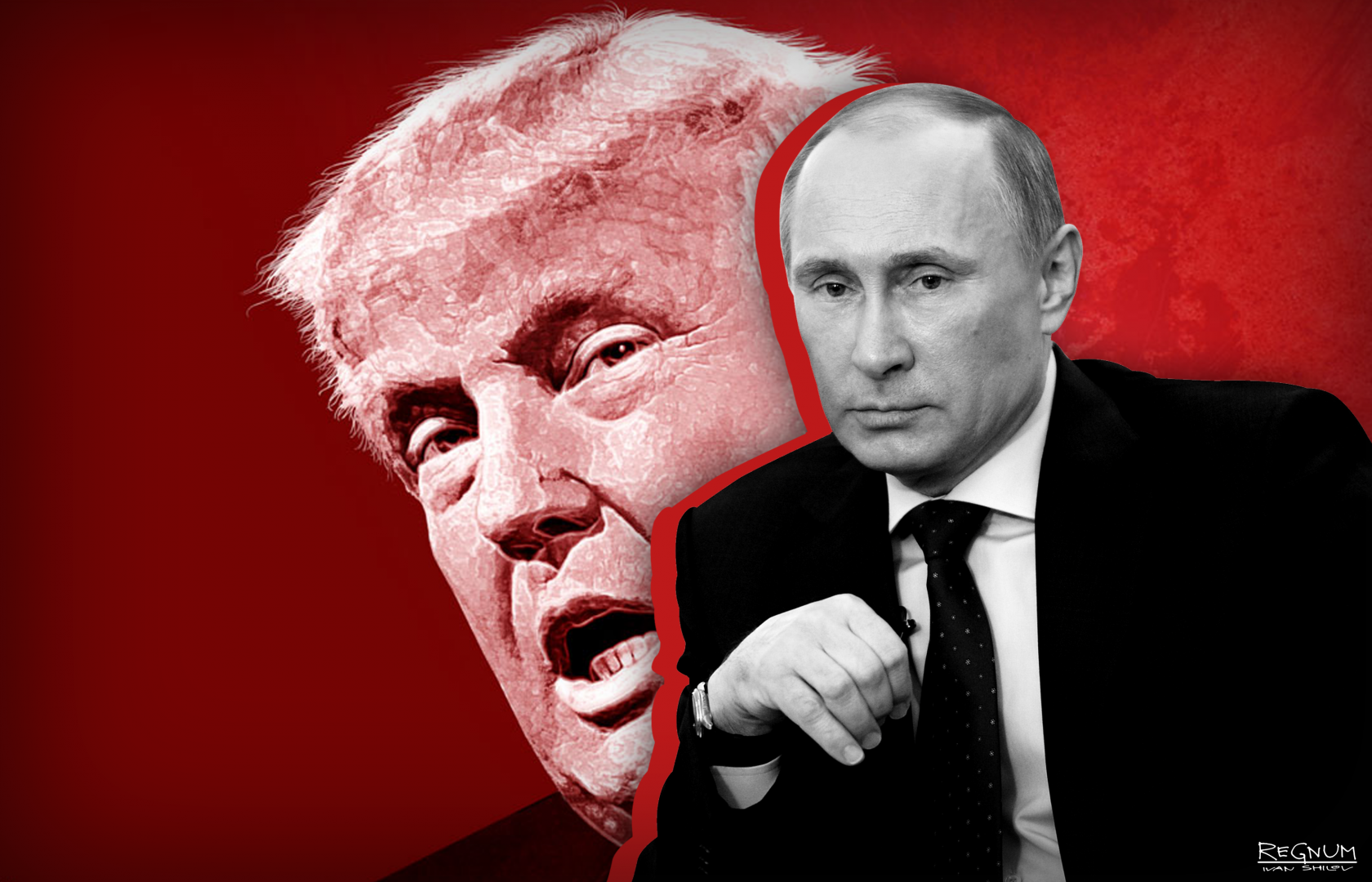 Putin/Trump (Image: Ivan Shilov, Regnum)