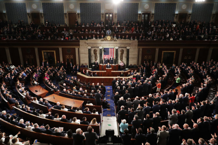 The US House of Representatives.
