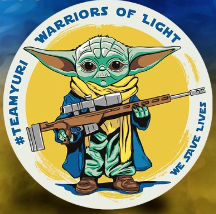 Ukrainian snipers Chornomorets baby yoda support Ukraine