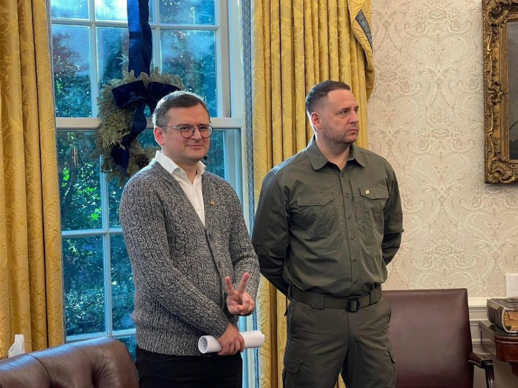 Dmytro Kuleba Andriy Yermak Ukraine foreign policy