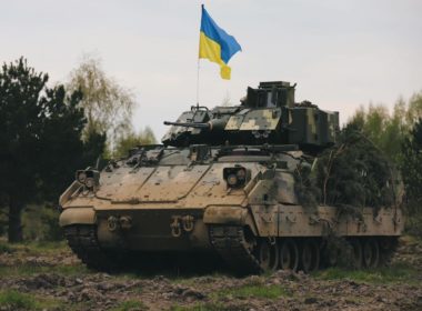 The Ukrainian Army's Bradley IFV.