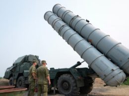 A Russian S-300 air defense system.