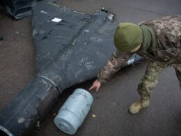 isw russia’s true drone target ukrainian western morale—ukraine needs more patriots military displays warhead russia's shahed 136 alongside drone-db-241124_1732441965523_hpmain_16x9 exhausting air defenses terrorizing cities moscow aims break ukraine allies news