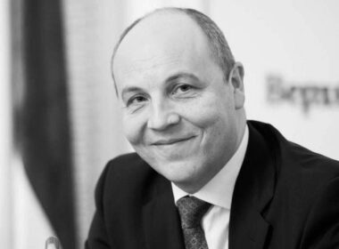 former parliament speaker Andriy Parubiy