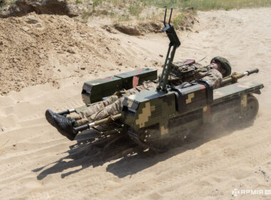 Ground drone UGV medical evacuations
