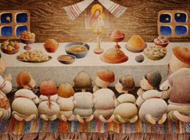 Holy Supper meatless dishes kutia kolach first star Christmas