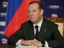 Russian Security Council Deputy Chairman Dmitry Medvedev, 2020. Photo: Dmitry Medvedev on X