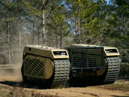 ukraine turned ground robots frontline workhorse its first competitive tender reward cheap copies over proven machines officer warns · post fifth-generation themis unmanned vehicle developed milrem robotics themis_5th_generation_ugv-1536x1024jpg news ukrainian