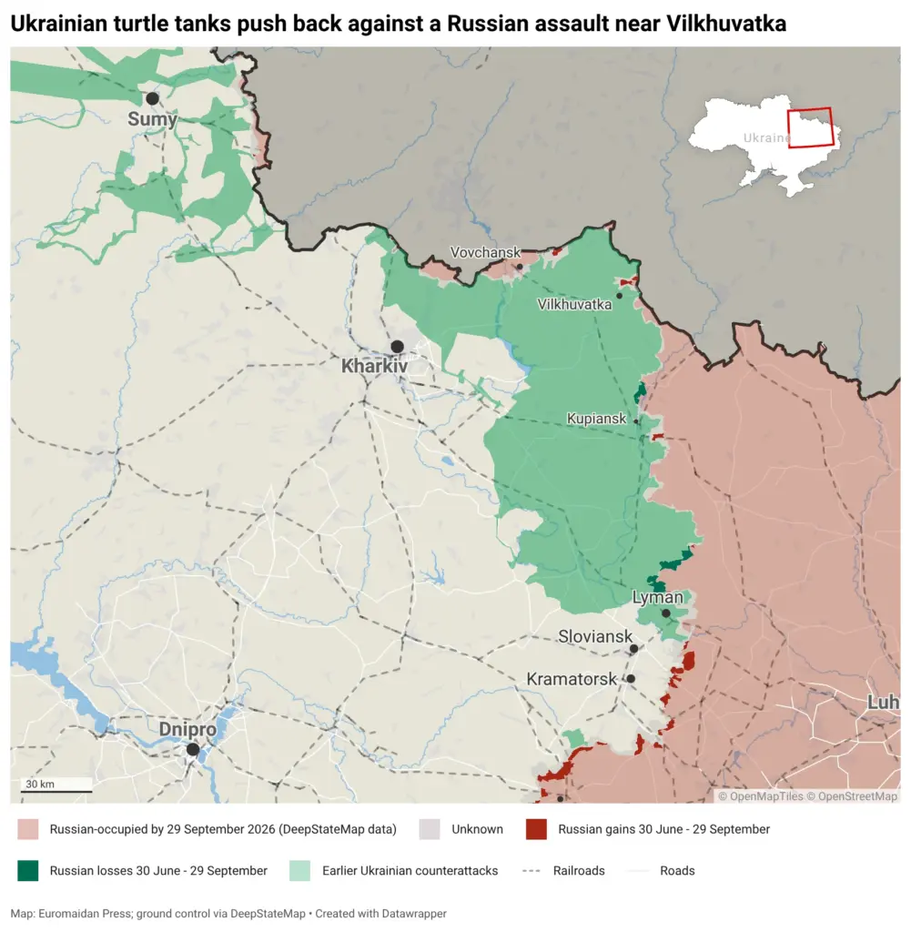 Kharkiv Oblast vilkhuvatka border infiltrators
