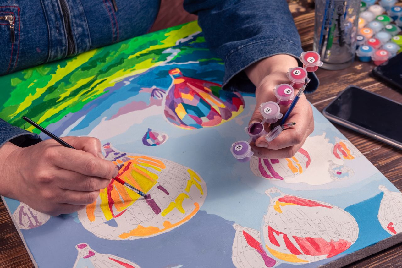 Painting Becomes Part of the Gift