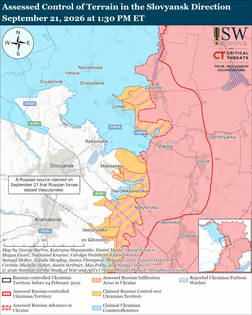 vivaldi's secret weapon targeting robots third corps reconnaissance mapped russian command nodes hit cause panic · post isw slovyansk-direction-september-21-2026 ukraine news ukrainian reports