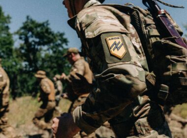1st Azov Corps in training.