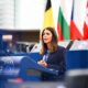 european parliament vice president launches hunger strike demanding truce evacuation russian-occupied oleshky · post pina picierno speaks during plenary debate strasbourg 6 2026 20261006_ep-211404g_vz2_pst_079-preview ukraine news ukrainian reports