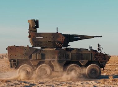 A Korkut air defense vehicle.
